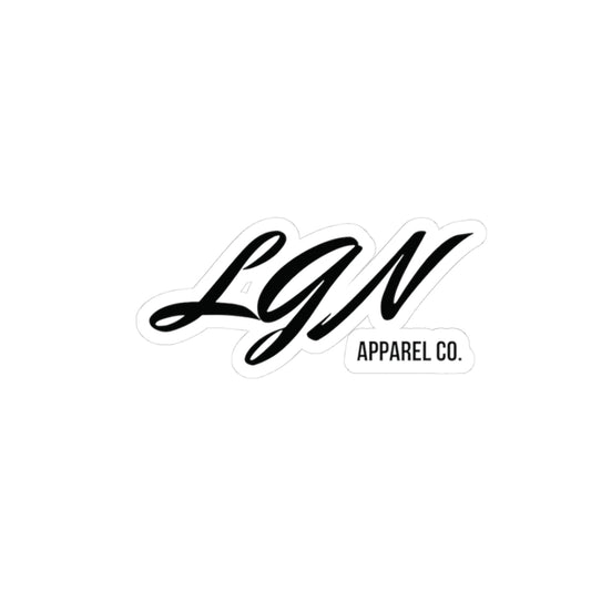LGN signature logo — Kiss-Cut "style and a statement sticker"